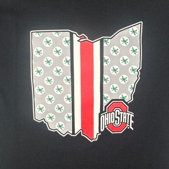 Top World Ohio State Buckeyes State “Weed” Print Graphic T-shirt Size Large - Picture 4 of 6